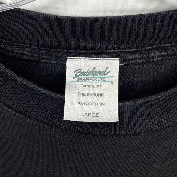 Vintage 1991 Brieland Graphics Halloween Glow In The Dark Pumpkins T-Shirt L - Picture 6 of 6